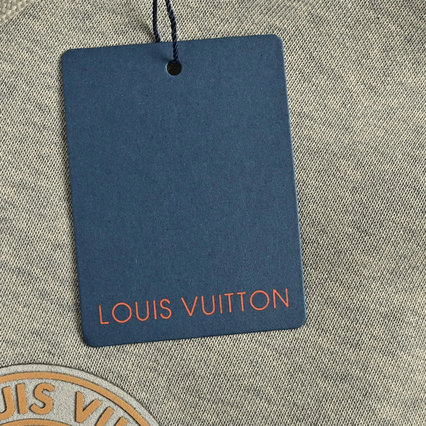 Louis Vuitton/Louis Vuitton round logo zipper hooded jacket
